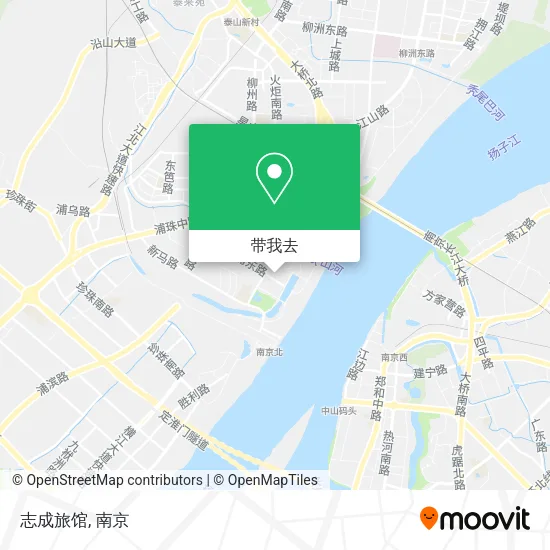 志成旅馆地图