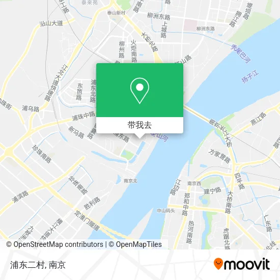 浦东二村地图