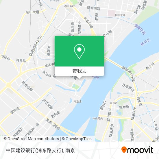 中国建设银行(浦东路支行)地图