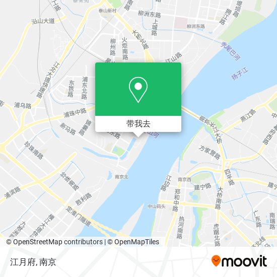 江月府地图