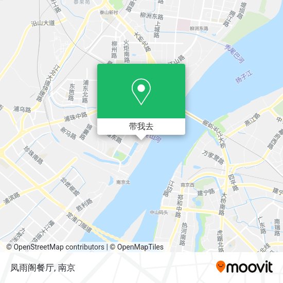 凤雨阁餐厅地图
