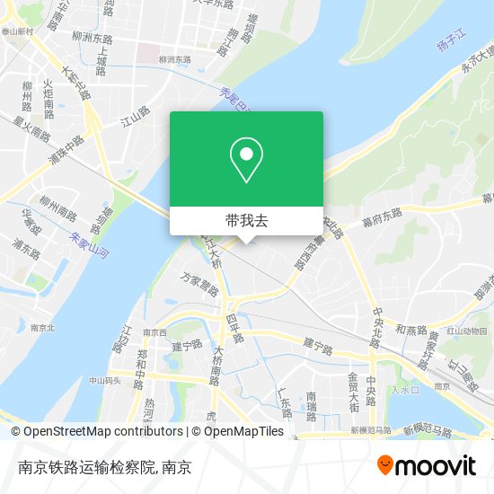南京铁路运输检察院地图