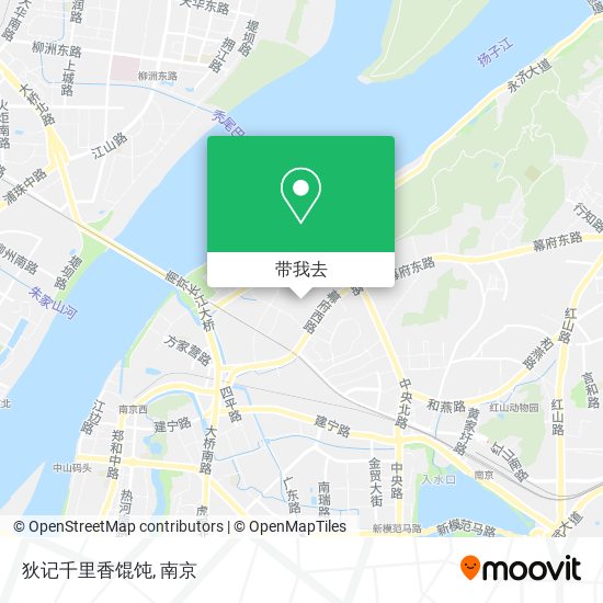 狄记千里香馄饨地图