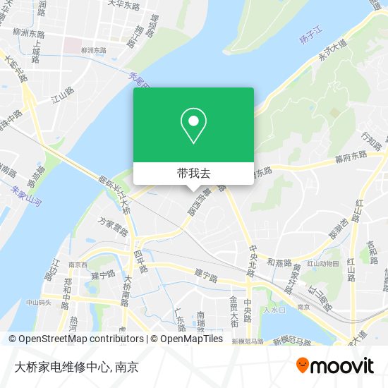 大桥家电维修中心地图