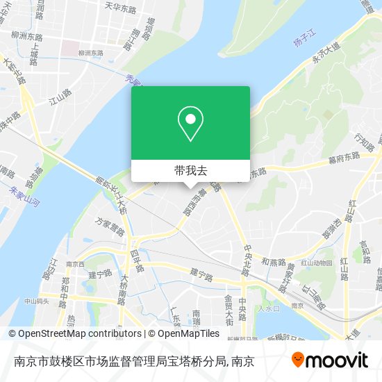 南京市鼓楼区市场监督管理局宝塔桥分局地图