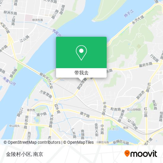 金陵村小区地图