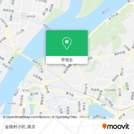 金陵村小区地图