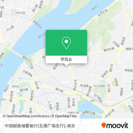 中国邮政储蓄银行(五塘广场支行)地图