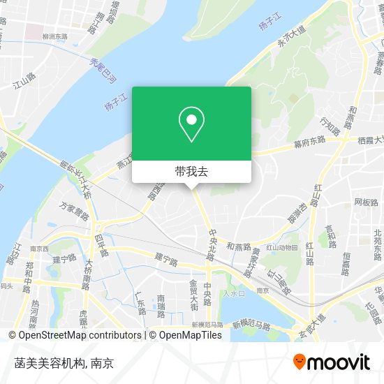 菡美美容机构地图