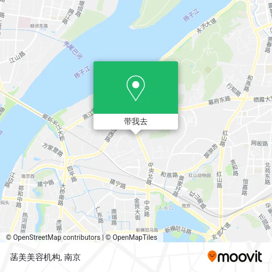 菡美美容机构地图