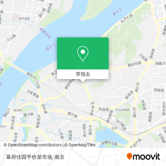 幕府佳园平价菜市场地图