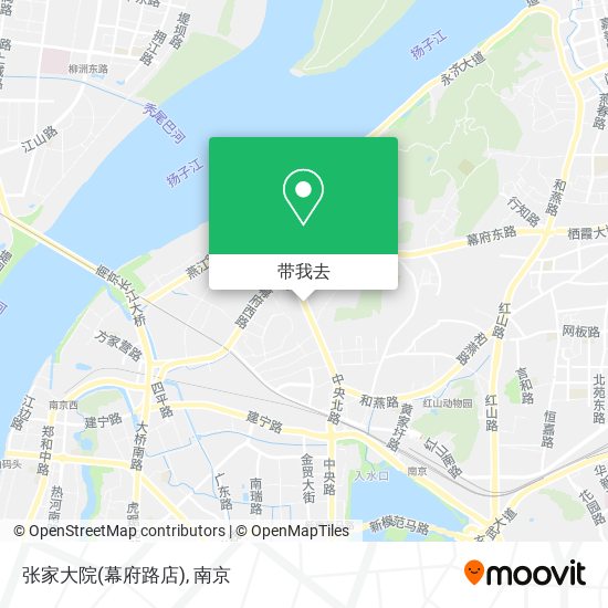 张家大院(幕府路店)地图