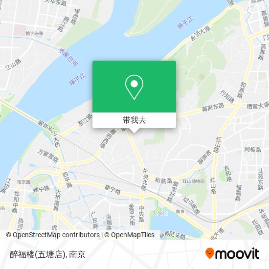 醉福楼(五塘店)地图