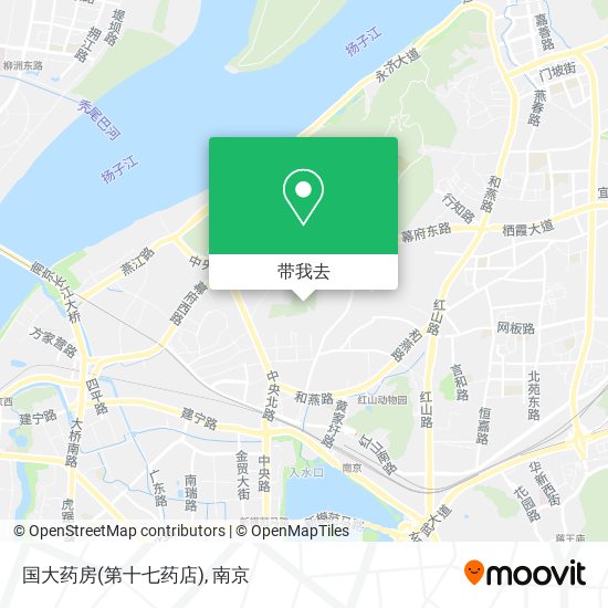 国大药房(第十七药店)地图