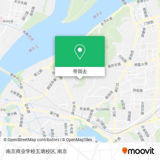 南京商业学校五塘校区地图