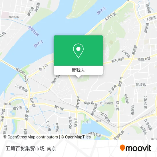 五塘百货集贸市场地图