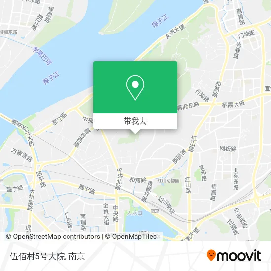 伍佰村5号大院地图