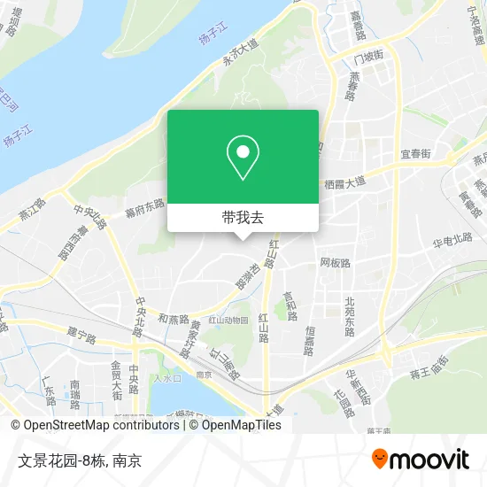 文景花园-8栋地图