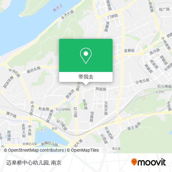 迈皋桥中心幼儿园地图