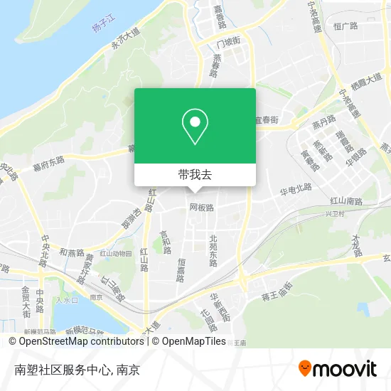 南塑社区服务中心地图