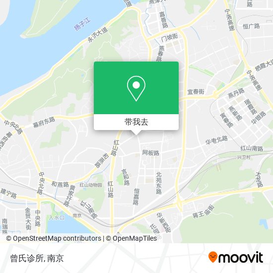 曾氏诊所地图