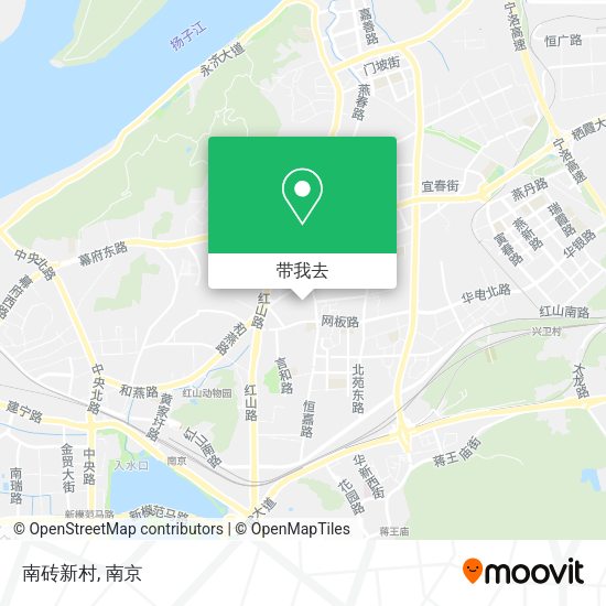 南砖新村地图