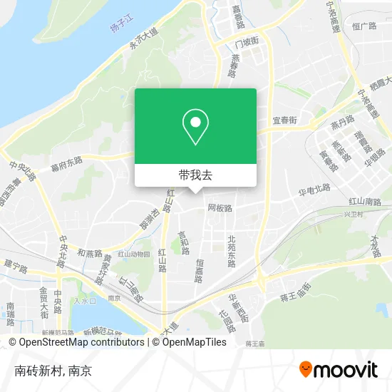 南砖新村地图