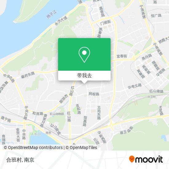 合班村地图
