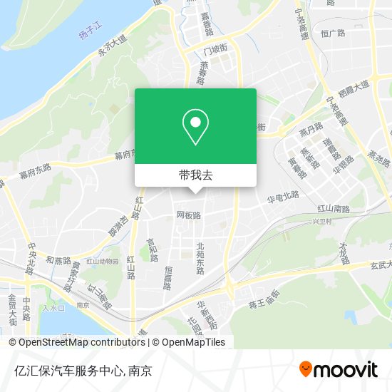 亿汇保汽车服务中心地图