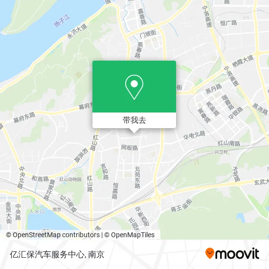 亿汇保汽车服务中心地图