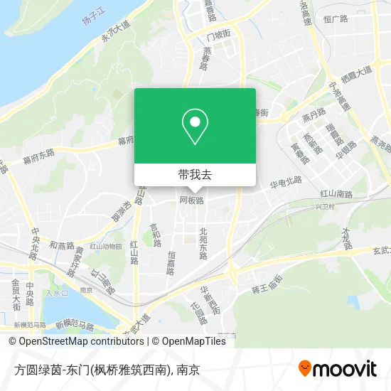 方圆绿茵-东门(枫桥雅筑西南)地图