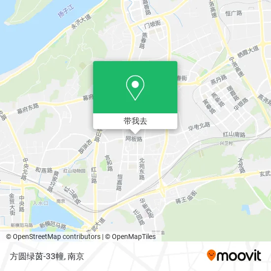 方圆绿茵-33幢地图