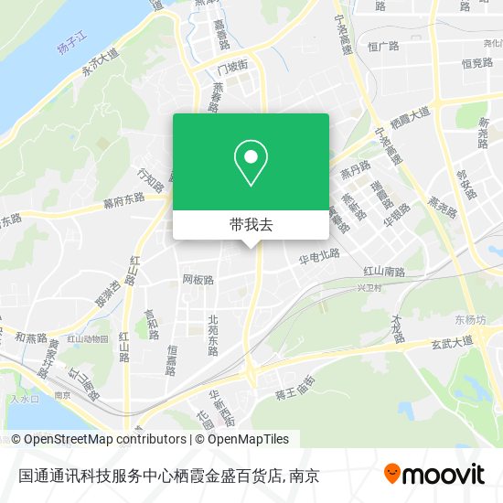 国通通讯科技服务中心栖霞金盛百货店地图