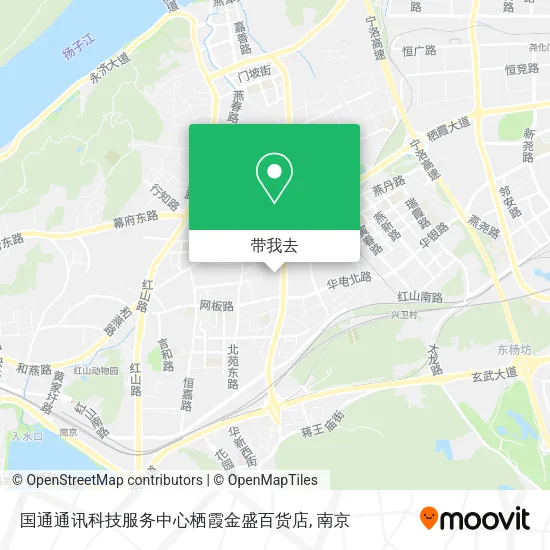 国通通讯科技服务中心栖霞金盛百货店地图