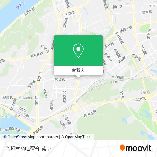 合班村省电宿舍地图