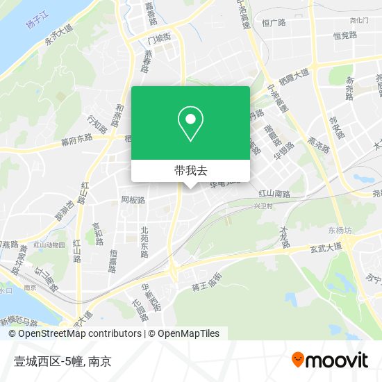 壹城西区-5幢地图