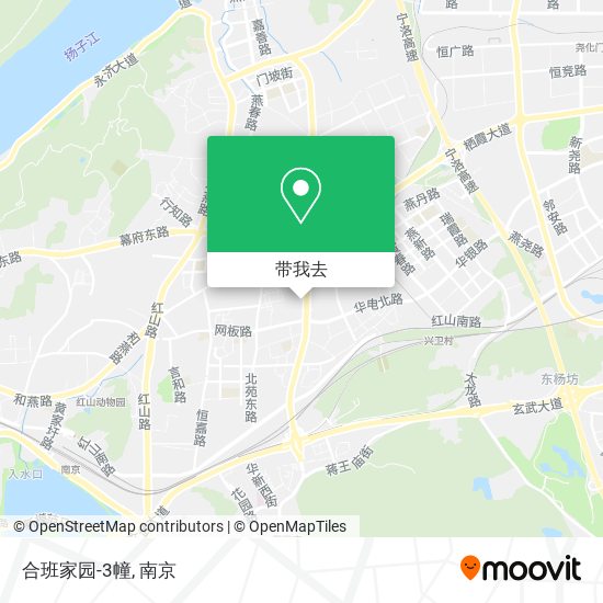 合班家园-3幢地图