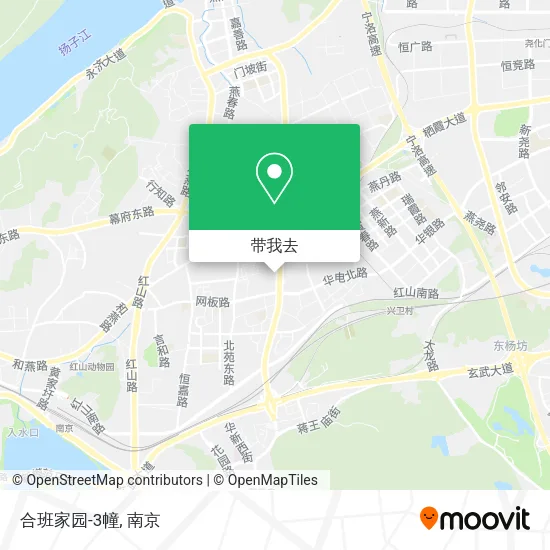 合班家园-3幢地图