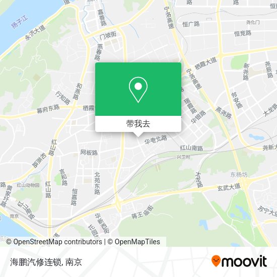 海鹏汽修连锁地图