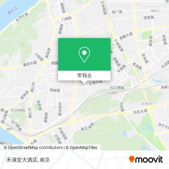 禾满堂大酒店地图
