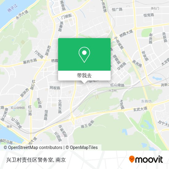 兴卫村责任区警务室地图