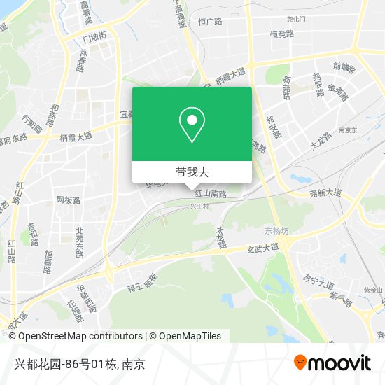 兴都花园-86号01栋地图