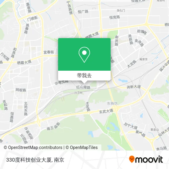 330度科技创业大厦地图