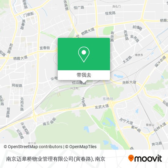 南京迈皋桥物业管理有限公司(寅春路)地图