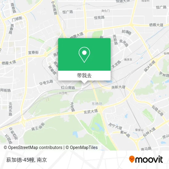薪加德-45幢地图