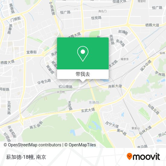 薪加德-18幢地图