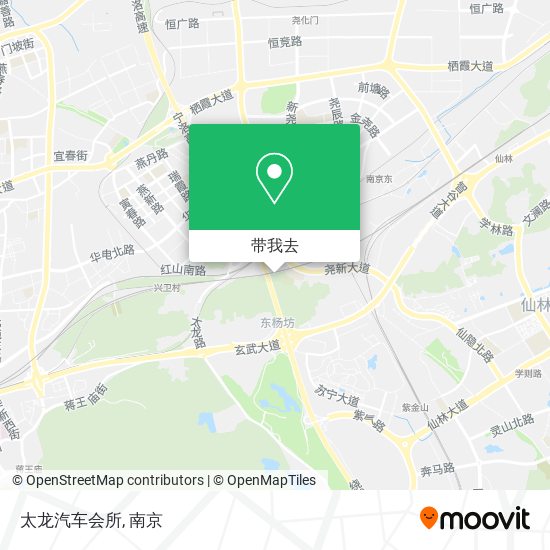 太龙汽车会所地图