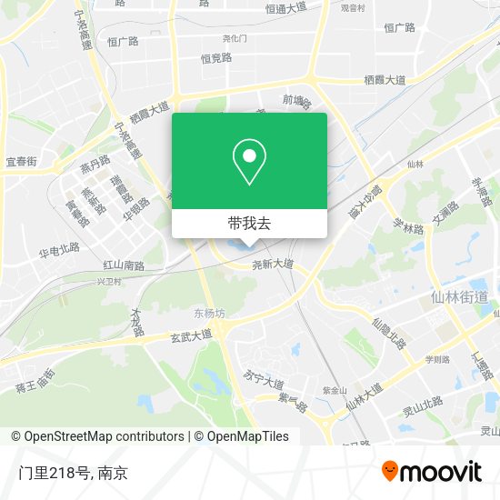 门里218号地图