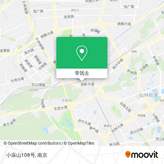 小庙山108号地图