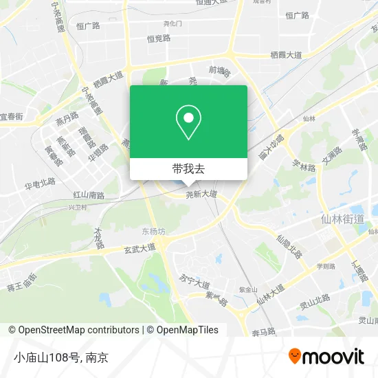 小庙山108号地图